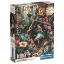 PUZZLE ALICE AU PAYS DES MERVEILLES 1000 PIÈCES 70X50CM AVEC POSTER - CLEMENTONI
