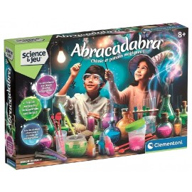 COFFRET ABRACADABRA CHIMIE ET POTIONS MAGIQUES - SCIENCE&JEU CLEMENTONI