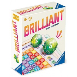 JEU BRILLIANT - JEU DE DÉS A PARTIR DE 8 ANS - RAVENSBURGER-4005556234912-Lilojouets-Questembert-Muzillac-Morbihan