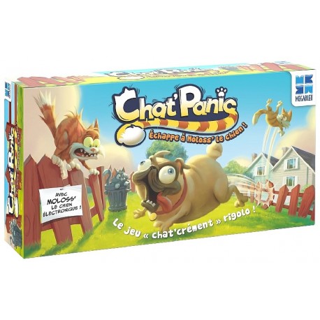 JEU CHAT'PANIC - AVEC MOLOSS LE CHIEN ÉLECTRONIQUE - DÈS 5 ANS-3760046781550-Lilojouets-Questembert-Muzillac-Morbihan
