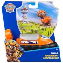 VÉHICULE 15CM ET FIGURINE ZUMA 6CM - PAT PATROUILLE