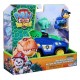 Voiture police 20cm avec figurines chase et dino - dino rescue pat patrouille-0681147110106-lilojouets-questembert-muzillac-morb