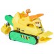 Bulldozer 20cm avec figurines ruben et dino - dino rescue pat patrouille-0681147110236-lilojouets-questembert-muzillac-morbihan
