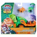 CAMION RECYCLAGE 20CM AVEC FIGURINES ROCKY ET DINO - DINO RESCUE PAT PATROUILLE