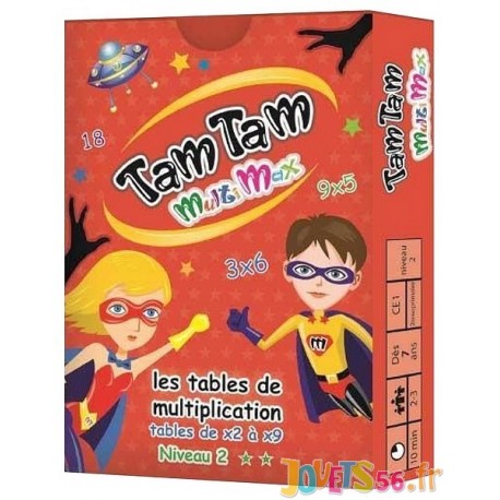 JEU TAM TAM MULTIMAX NIVEAU 2 - Jouets56.fr - Magasins Jouets SAJOU du Morbihan en Bretagne