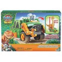 MAXI CAMION DE RECYCLAGE ET FIGURINE ROCKY AVEC MEGASAURUS 76CM - PAT PATROUILLE