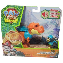 PACK DINOSAURE RUGISSANT AVEC FIGURINE REX - DINO RESCUE PAT PATROUILLE-0681147120853-Lilojouets-Questembert-Muzillac-Morbihan