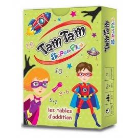 JEU TAM TAM SUPERPLUS LES TABLES D'ADDITION - Jouets56.fr - Magasins Jouets SAJOU du Morbihan en Bretagne