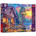 PUZZLE CABANE AU COUCHER DU SOLEIL 500 PIÈCES 48X34CM - TREFL