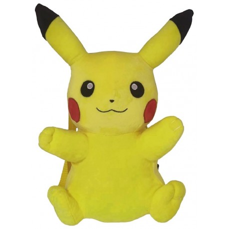 PETIT SAC A DOS PIKACHU - PELUCHE POKEMON 35CM-8426842051185-Lilojouets-Questembert-Muzillac-Morbihan