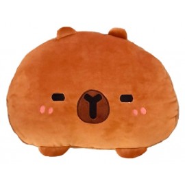 COUSSIN CAPYBARA PELUCHE KAWAÏ 35X28CM-8435746911860-Lilojouets-Questembert-Muzillac-Morbihan