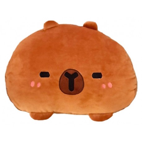 COUSSIN CAPYBARA PELUCHE KAWAÏ 35X28CM-8435746911860-Lilojouets-Questembert-Muzillac-Morbihan
