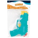 PISTOLET A EAU 18CM 1 JET - ASST DIFFÉRENTS COLORIS