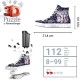 Puzzle 3d basket sneaker k-pop demon hunters 112 piÈces - ravensburger-4005555026150-lilojouets-questembert-muzillac-morbihan