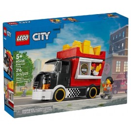 60488 LE FOOD TRUCK DE FRITES - 216 PIÈCES - LEGO CITY-5702018056813-Lilojouets-Questembert-Muzillac-Morbihan