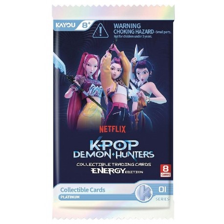 BOOSTER 8 CARTES K-POP DEMON HUNTERS - ENERGY EDITION - KAYOU-6937187415638-Lilojouets-Questembert-Muzillac-Morbihan