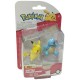 Pack 2 figurines 4cm pokemon - asst battle figure pack-0889933950077-lilojouets-questembert-muzillac-morbihan