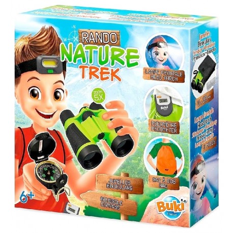 PACK RANDONNÉE NATURE TREK - JUMELLES ET ACCESSOIRES - BUKI-3700802104056-Lilojouets-Questembert-Muzillac-Morbihan