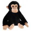 PELUCHE SINGE CHIMPANZÉ 30CM - KEELECO ÉCO-RESPONSABLE