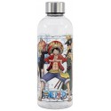 GOURDE ONEPIECE - BOUTEILLE TRANSPARENTE EN PLASTIQUE 850ML 22CM