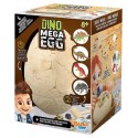 MÉGA OEUF A CREUSER 16CM AVEC 4 DINOSAURES A ASSEMBLER - DINO MEGA EGG BUKI