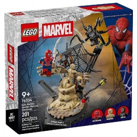 76334 COMBAT LÉGENDAIRE ENTRE SPIDERMAN ET SANDMAN - 201 PIÈCES - LEGO MARVEL-5702018063170-Lilojouets-Questembert-Muzillac-Morb