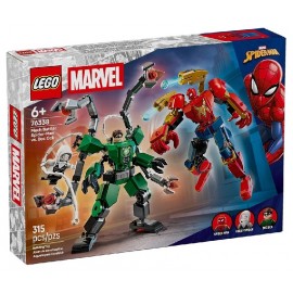76338 LE COMBAT ROBOTS SPIDER-MAN CONTRE DOC OCTOPUS - 315 PIÈCES - LEGO MARVEL-5702018063217-Lilojouets-Questembert-Muzillac-Mo