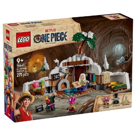 75641 LE REPAIRE DU DOCTEUR HIRILUK - 271 PIÈCES - LEGO ONE PIECE-5702018067338-Lilojouets-Questembert-Muzillac-Morbihan