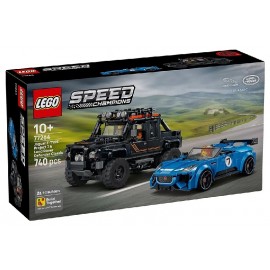 77264 VOITURES JAGUAR F-TYPE ET LAND ROVER - 740 PIÈCES - LEGO SPEED CHAMPIONS-5702018068434-Lilojouets-Questembert-Muzillac-Mor