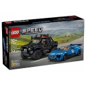 77264 VOITURES JAGUAR F-TYPE ET LAND ROVER - 740 PIÈCES - LEGO SPEED CHAMPIONS