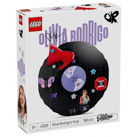 43028 LE VINYLE D'OLIVIA RODRIGO - 360 PIÈCES - LEGO EDITIONS-5702018069677-Lilojouets-Questembert-Muzillac-Morbihan