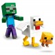 21582 la poule chevauchÉe - 344 piÈces - lego minecraft-5702018262146-lilojouets-questembert-muzillac-morbihan