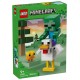 21582 la poule chevauchÉe - 344 piÈces - lego minecraft-5702018262146-lilojouets-questembert-muzillac-morbihan