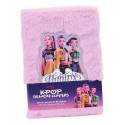CARNET PELUCHE ROSE K-POP DEMON HUNTERS 15X21CM 80 PAGES