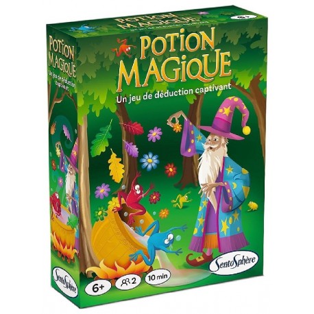 JEU POTION MAGIQUE - JEU DE DÉDUCTION AVEC 44 CARTES DÈS 6 ANS - SENTOSPHERE-3373910013536-Lilojouets-Questembert-Muzillac-Morbi