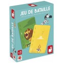 JEU DE BATAILLE ANIMAUX DE LA SAVANE - 36 CARTES - DÈS 3 ANS - JANOD