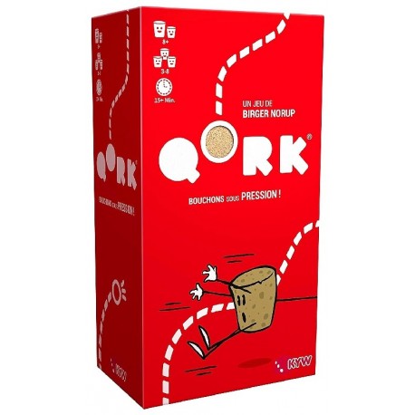 JEU QORK - BOUCHONS SOUS PRESSION - JEU DE RÉFLEXE DÈS 8 ANS-3760443590038-Lilojouets-Questembert-Muzillac-Morbihan