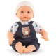 Bb30 poupon mael 30cm avec salopette bleu marine - corolle-4062013100937-lilojouets-questembert-muzillac-morbihan