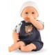 Bb30 poupon mael 30cm avec salopette bleu marine - corolle-4062013100937-lilojouets-questembert-muzillac-morbihan