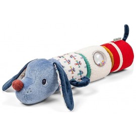 ROULEAU SONORE CHIEN JULES - 4 FORMES EN TISSU AVEC SCRATCH - LILLIPUTIENS-5414834836295-Lilojouets-Questembert-Muzillac-Morbiha