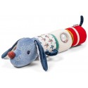 ROULEAU SONORE CHIEN JULES - 4 FORMES EN TISSU AVEC SCRATCH - LILLIPUTIENS