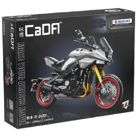 C59021W MOTO SUZUKI KATANA 2022 - 1104 PIÈCES - DÈS 8 ANS - CADA ARTISTE-6948061929417-Lilojouets-Questembert-Muzillac-Morbihan