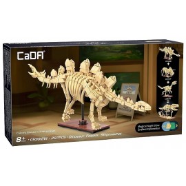 C59012W SQUELETTE DINOSAURE STÉGOSAURE - 297 PIÈCES - FOSSILE PHOSPHO. - CADA-6948061930796-Lilojouets-Questembert-Muzillac-Morb