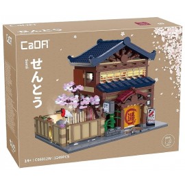 C66012W BATIMENT DE BAINS JAPONAIS AVEC LEDS - 1249 PIÈCES - CADA-6948061931274-Lilojouets-Questembert-Muzillac-Morbihan