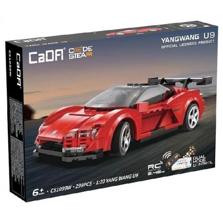 C51099W VOITURE RADIOCOM. YANGWANG U9 - 299 PIÈCES - DÈS 6 ANS - CADA ARTISTE-6948061931328-Lilojouets-Questembert-Muzillac-Morb