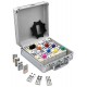 Jeu du train mexicain - valisette alu de dominos double12 dÈs 6 ans - engelhart-8716096013443-lilojouets-questembert-muzillac-mo