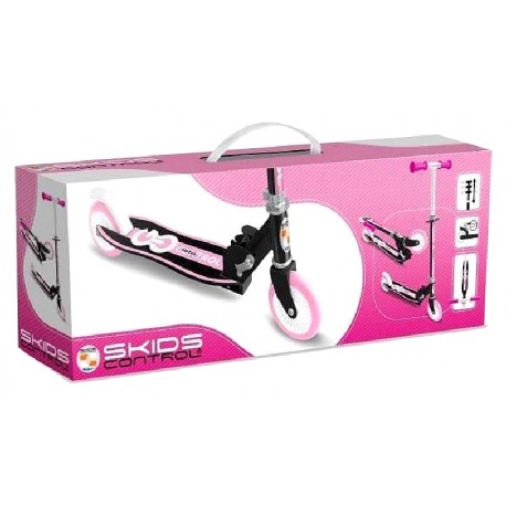 TROTTINETTE PLIABLE ROSE 2 ROUES - MAXI 50KG - SKIDS CONTROL-3496271880118-Lilojouets-Questembert-Muzillac-Morbihan