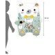 Panneau d'activitÉs busy board ourson en bois - dÈs 18 mois - janod-3700217351625-lilojouets-questembert-muzillac-morbihan