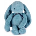 PELUCHE LAPIN MÉLOÉ BLEU LAGON 37CM - MAÏLOU Fabrication Française