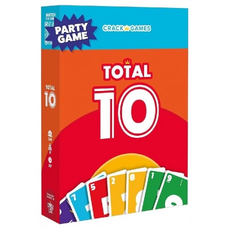JEU TOTAL 10 - LE RAMI DES 10 DÈS 8 ANS - CRACK GAMES-3770025813110-Lilojouets-Questembert-Muzillac-Morbihan